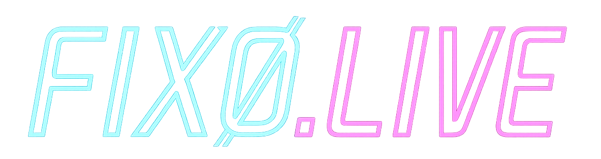 FIXØ.LIVE Логотип